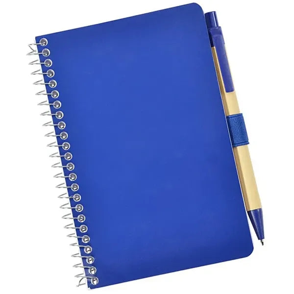Tacoma Spiral Notebook with Pen - 5" x7"