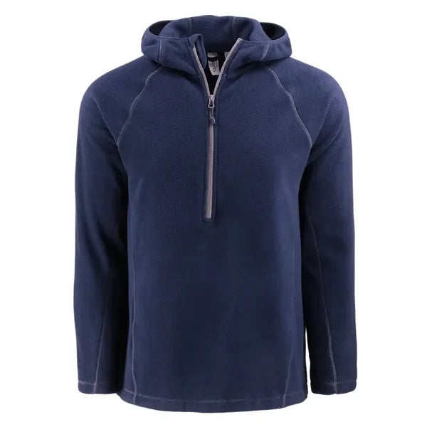 Clique Powder Recycled Fleece Mens Half Zip Sweatshirt