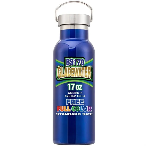 Gladewater 17oz Wide Mouth American Bottle