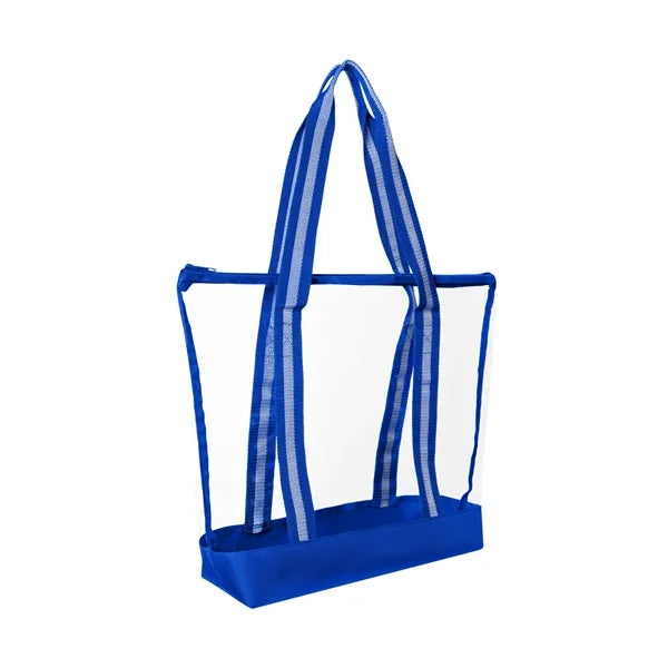 All Access Clear Tote Bag with Zipper