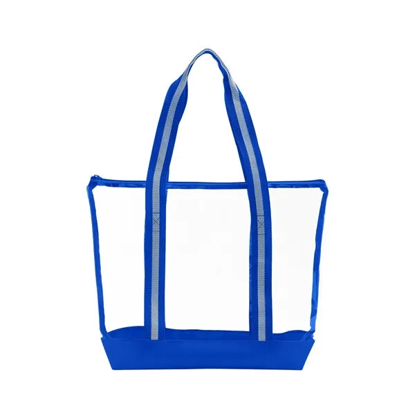 All Access Clear Tote Bag with Zipper