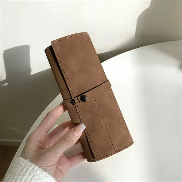 Stylish Roll Up Watch Band Storage Bag Free Shipping