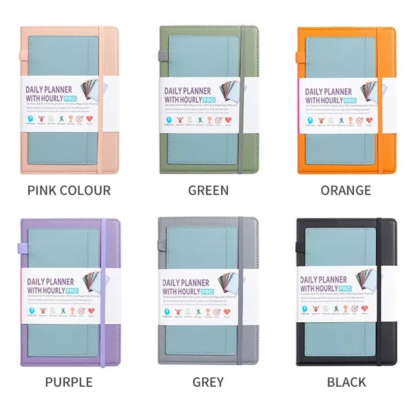 Premium Self Filling Daily Planner No Date Free Shipping