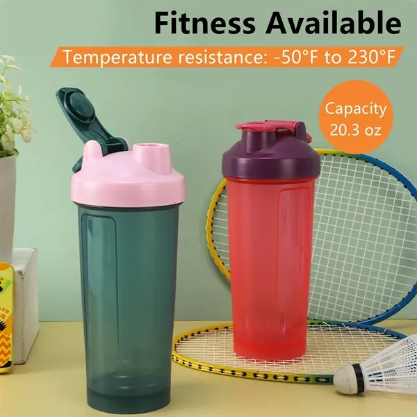 20 Ounce Protein Shaker Bottle Free Shipping