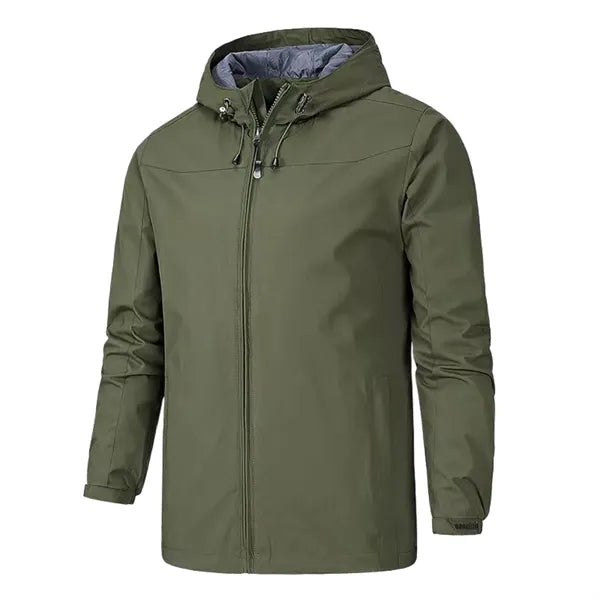 Men's Softshell Fleece Zip-Up Jacket