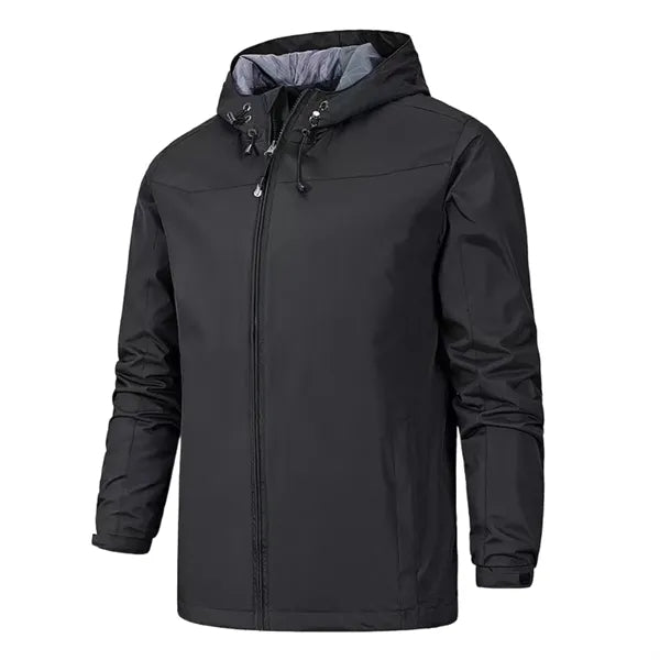 Men's Softshell Fleece Zip-Up Jacket