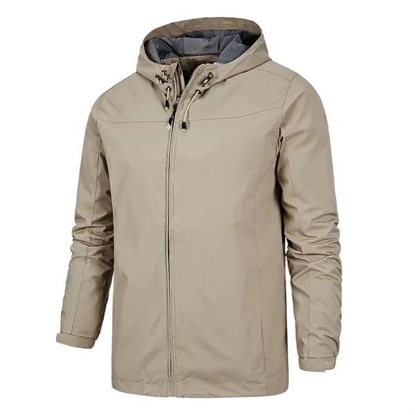 Men's Softshell Fleece Zip-Up Jacket