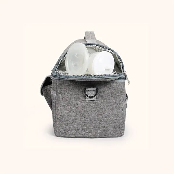 Wet-Dry Compartment Insulated Cooler Bag