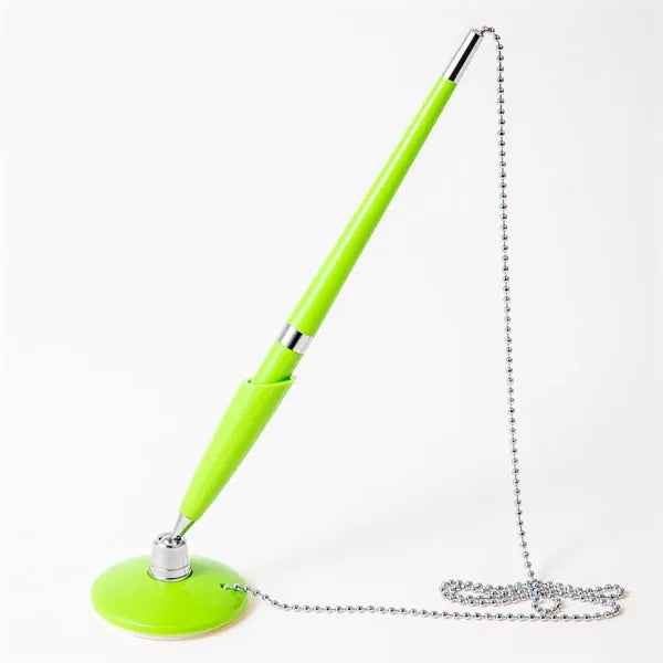 360 Rotatable Standing Ballpoint Pen with Anti-Lost Chain