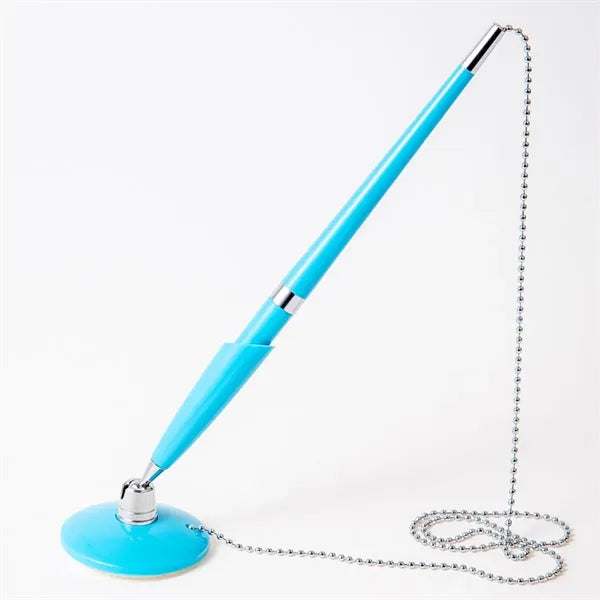 360 Rotatable Standing Ballpoint Pen with Anti-Lost Chain