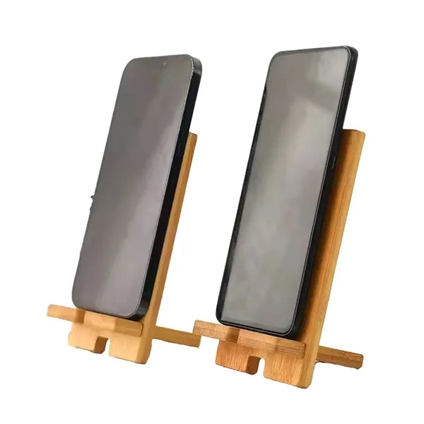 Wooden Tabletop Phone Stand