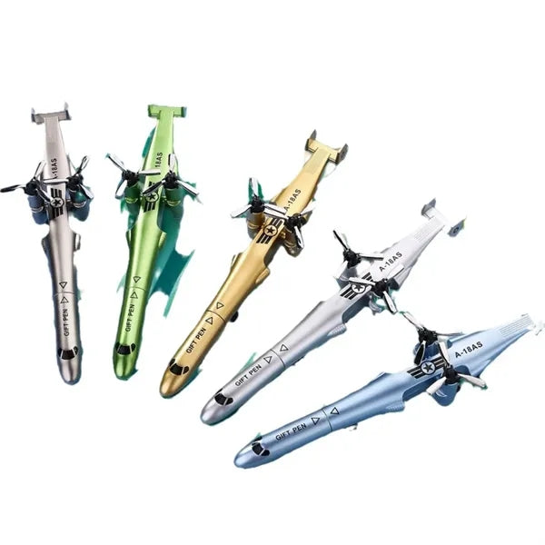 7.1" Smooth Writing Transforming Design Helicopter Gel Pen