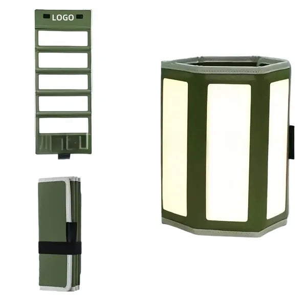 Foldable solar lamp