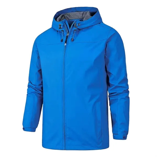 Men's Softshell Fleece Zip-Up Jacket