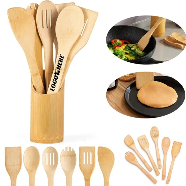 Bamboo Kitchen Utensil Set