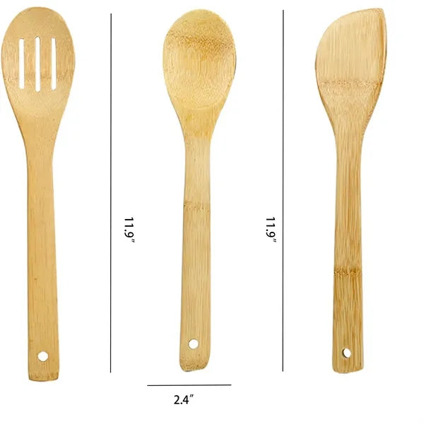 Bamboo Kitchen Utensil Set
