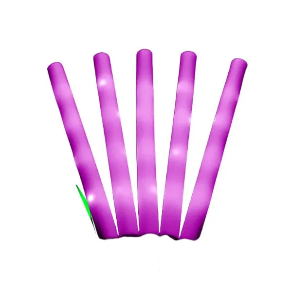 Gradient Flashing Lightweight Safe LED Foam Glow Sticks