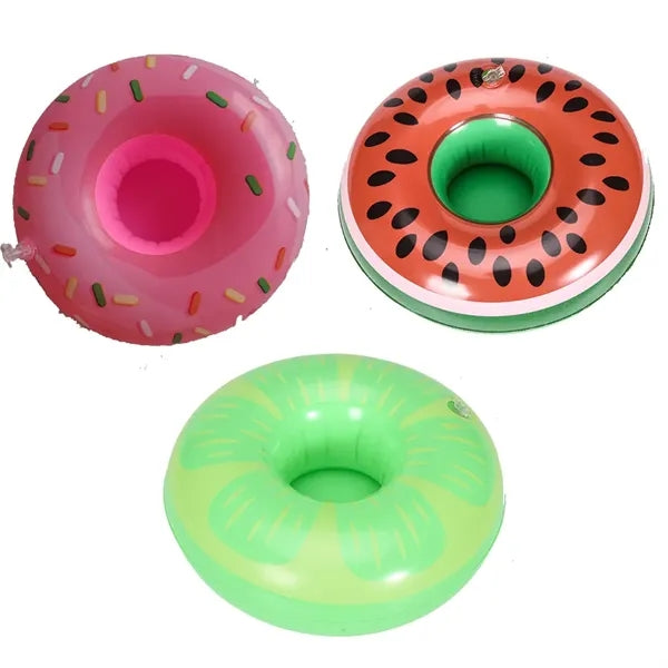 Inflatable Floating Drink Holder Cup Float
