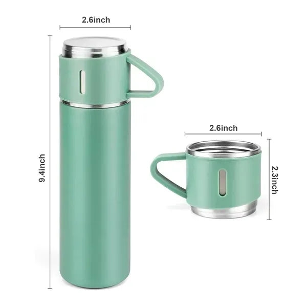 Thermos Water Bottle With Cup