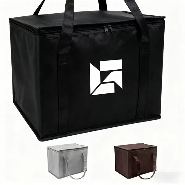 Non-woven thickened aluminum film insulation bag