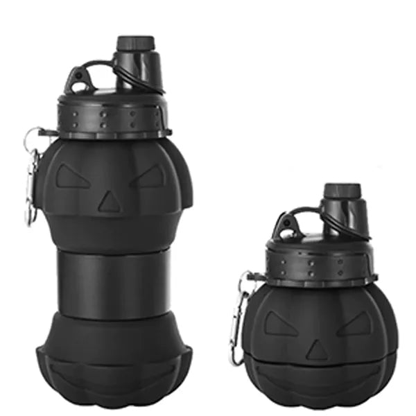 Pumpkin Silicone Folding Bottle
