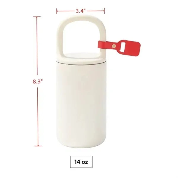 Stylish Crossbody Thermos - 14 oz 316 Stainless Steel