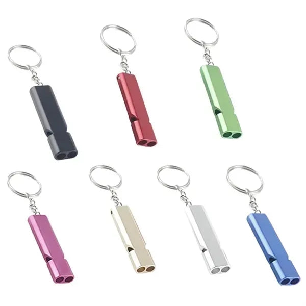 Metal Outdoor Survival Whistle - Portable Emergency Tool