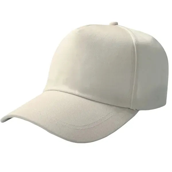 Cotton Solid Color Baseball Cap - Classic Adjustable Hat