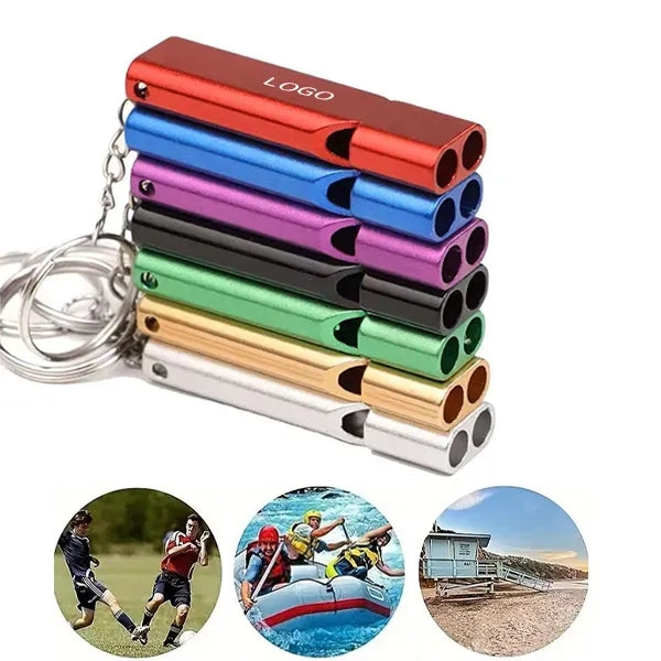 Metal Outdoor Survival Whistle - Portable Emergency Tool