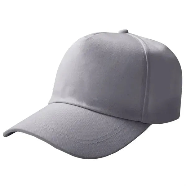 Cotton Solid Color Baseball Cap - Classic Adjustable Hat