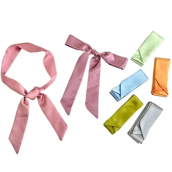 Long Elegant Scarf - Versatile Neck & Hair Accessory