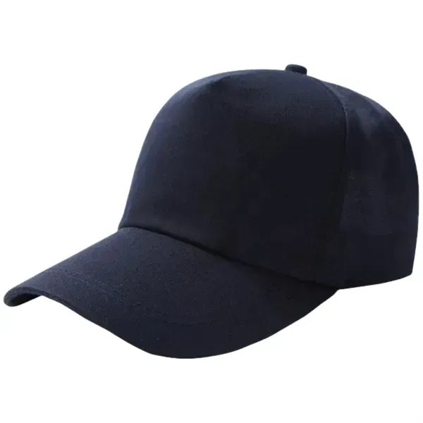 Cotton Solid Color Baseball Cap - Classic Adjustable Hat