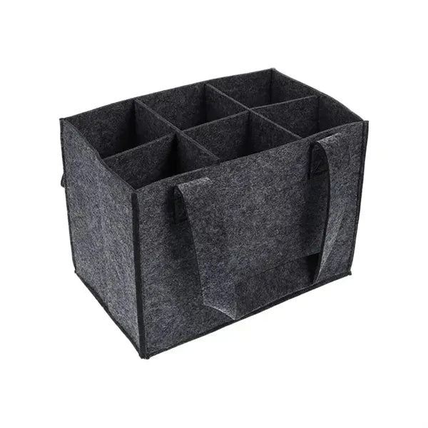 Eco-Friendly Wine Tote - Anti-Collision Divider