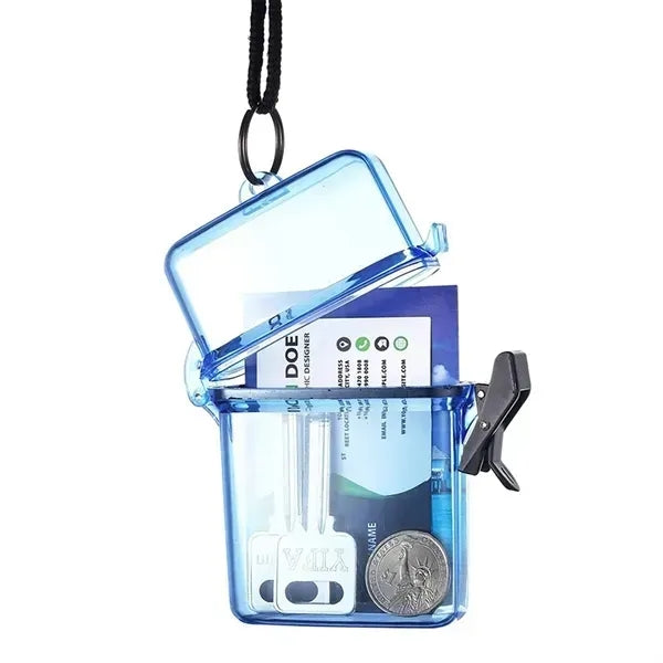 Clear Waterproof Storage Container - Sealed Transparent Box