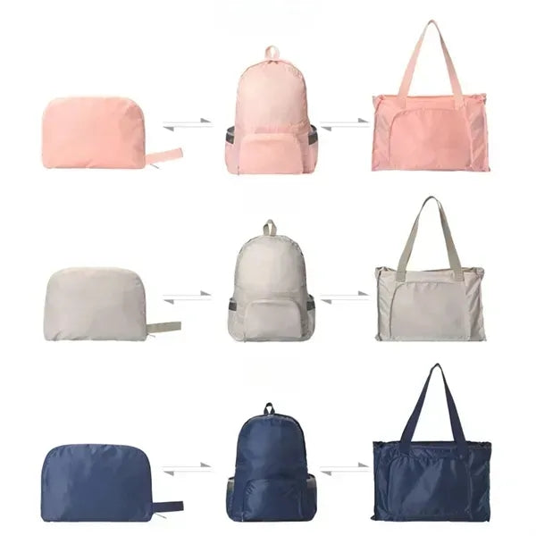 Ultra Lightweight Packable Handbag & Backpack
