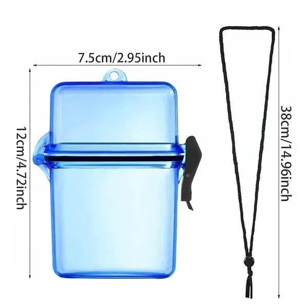 Clear Waterproof Storage Container - Sealed Transparent Box