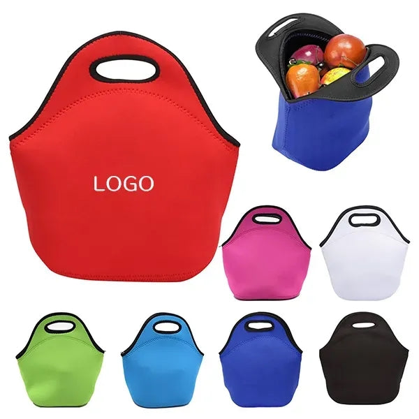 Portable Lunch Bag with Handle - Convenient Storage Solution