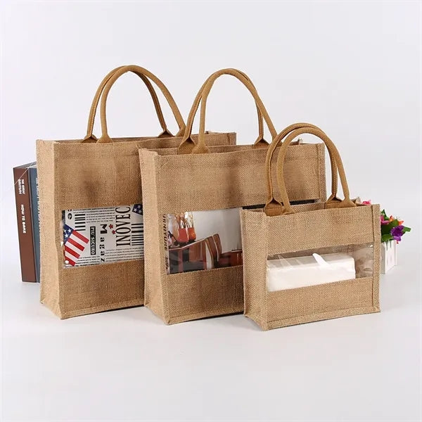 Clear Tote Bag - Stylish See-Through Handbag