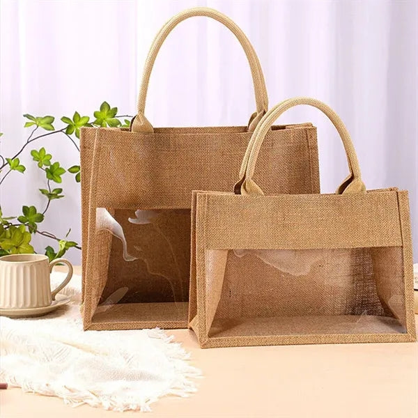 Clear Tote Bag - Stylish See-Through Handbag