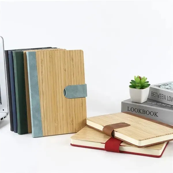 Bamboo Magnetic Diary - Eco-Friendly Option