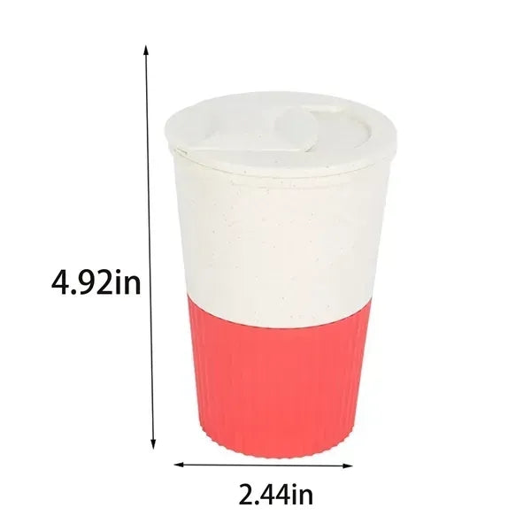 Wheat Straw Coffee Cup - Eco-Friendly & Sustainable