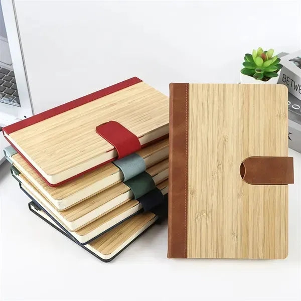 Bamboo Magnetic Diary - Eco-Friendly Option