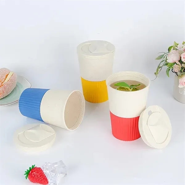 Wheat Straw Coffee Cup - Eco-Friendly & Sustainable