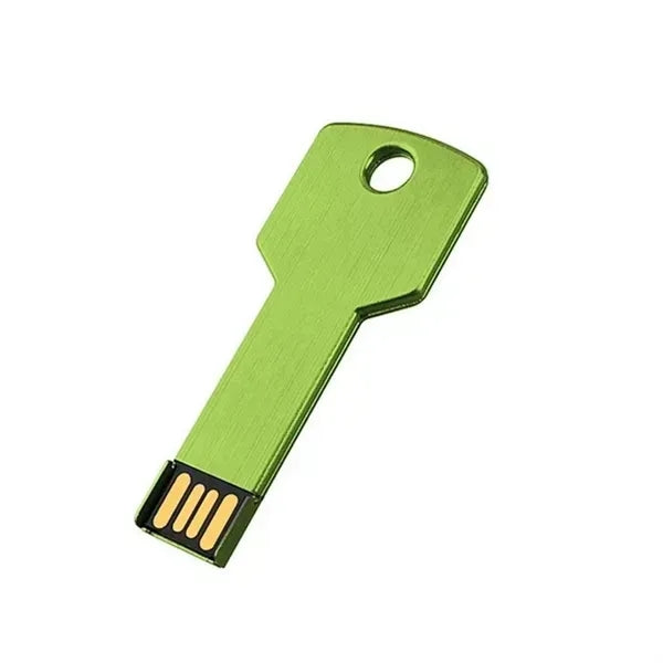 32GB Metal Keychain USB Flash Drive - Creative Design