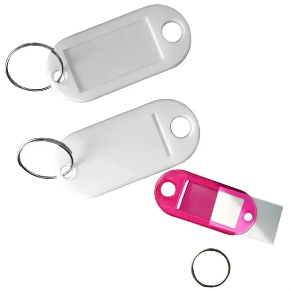 Small Polypropylene Key Tag - Durable Lightweight Design