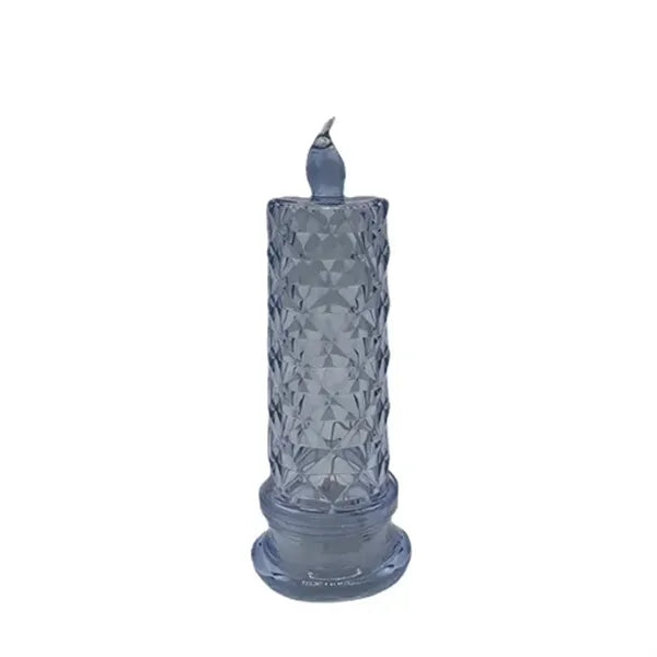 LED Rose Pattern Candle Light - Halo Projection Design