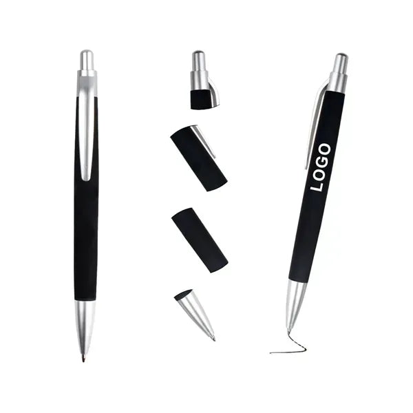 Black Business Ballpoint Pen - Office Writing Instrument