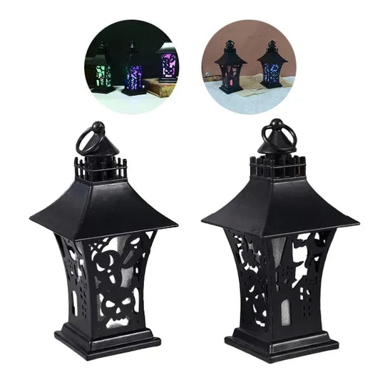 Vintage Castle Lantern - Halloween Decorative Light Feature