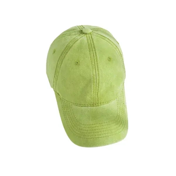 Washed Cotton Retro Baseball Cap - Unisex Hat