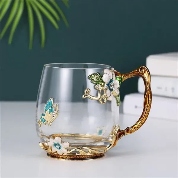 Modern Enamel Mug - Minimalist Design